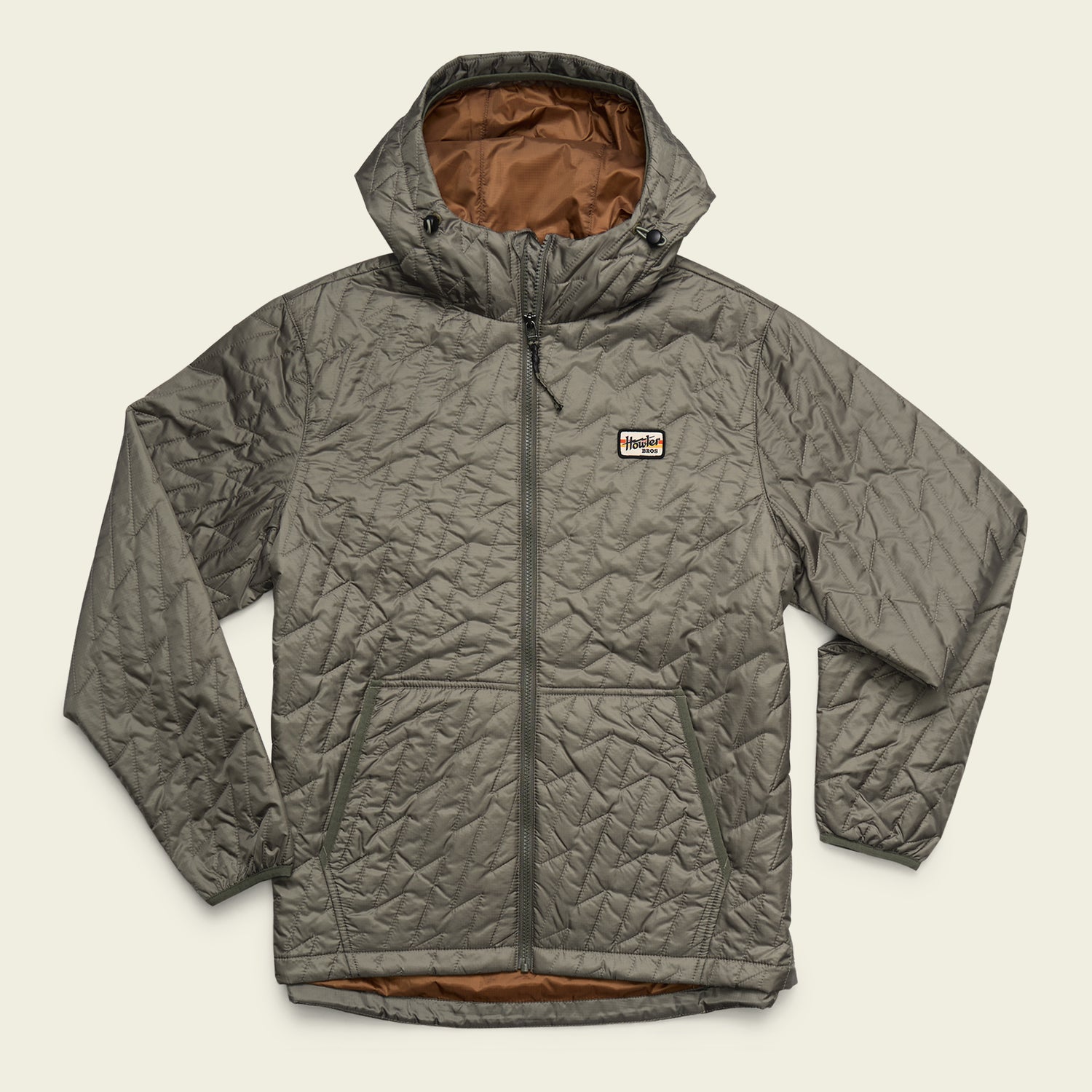 Voltage Full Zip Jacket - Vetiver - View 1