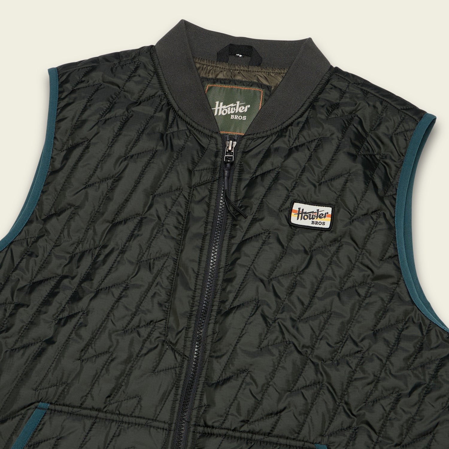 Voltage Quilted Vest - Carbonite - View 3