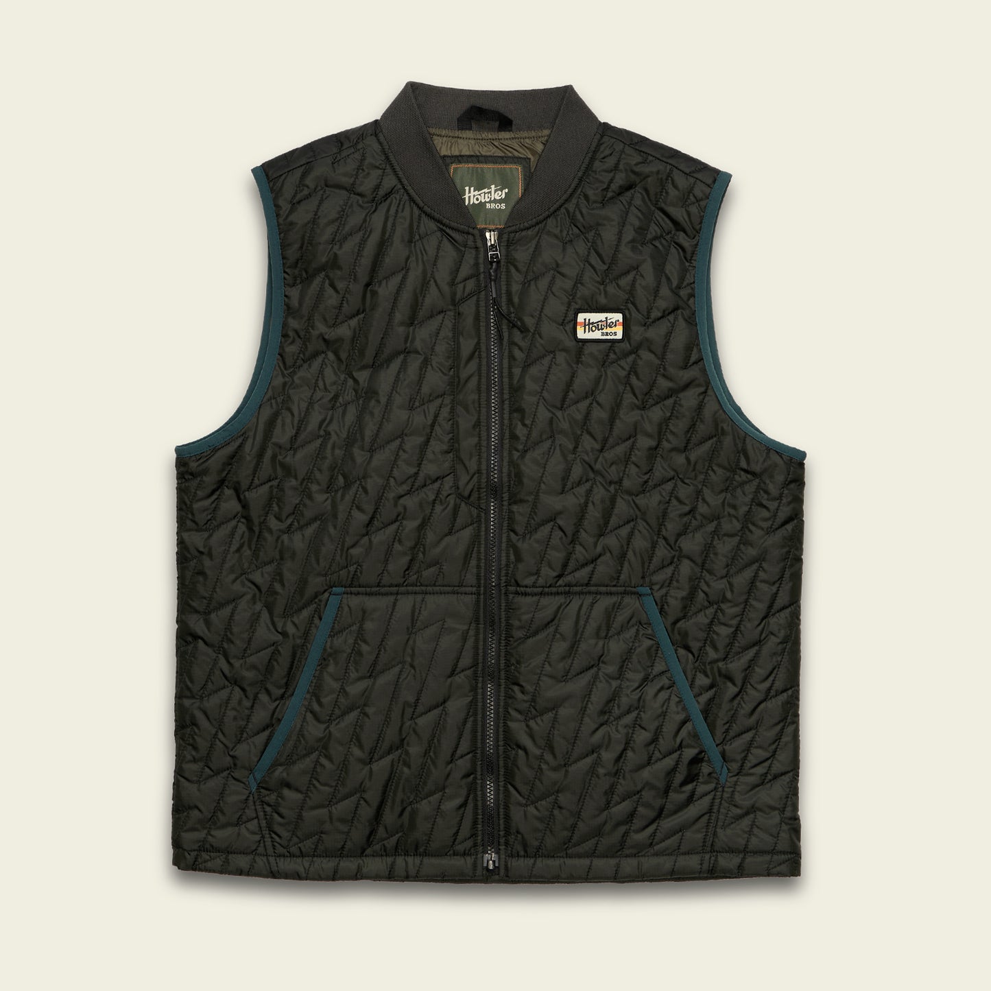 Voltage Quilted Vest - Carbonite - View 1