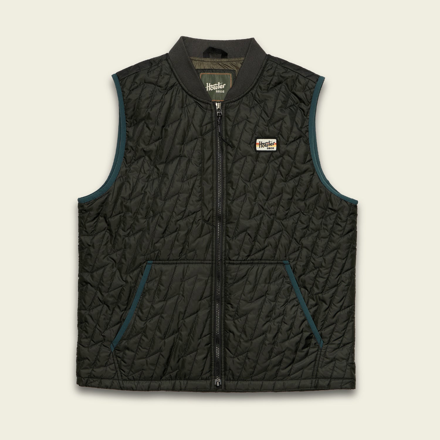 Voltage Quilted Vest - Carbonite - View 1