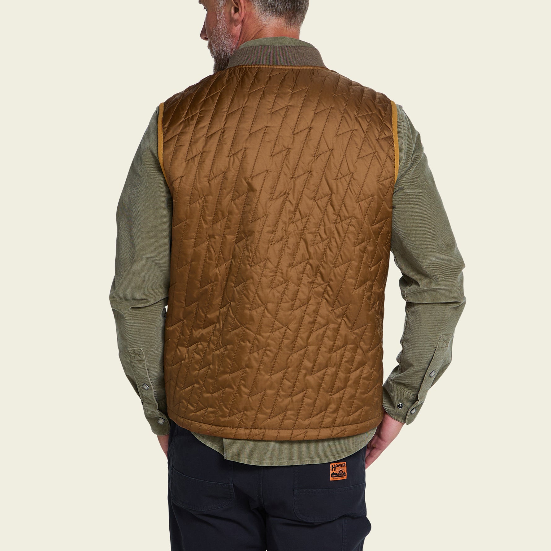 Voltage Quilted Vest - Driftwood – HOWLER BROTHERS