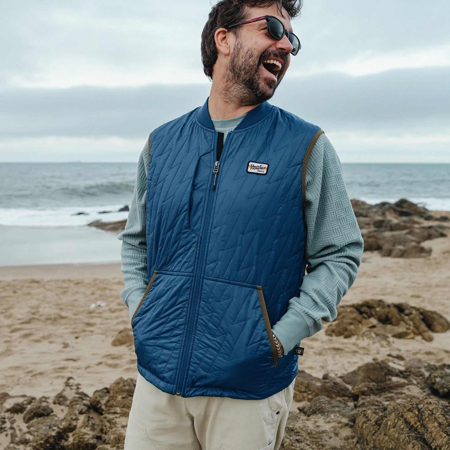 Voltage Quilted Vest - Stargazer - View 2