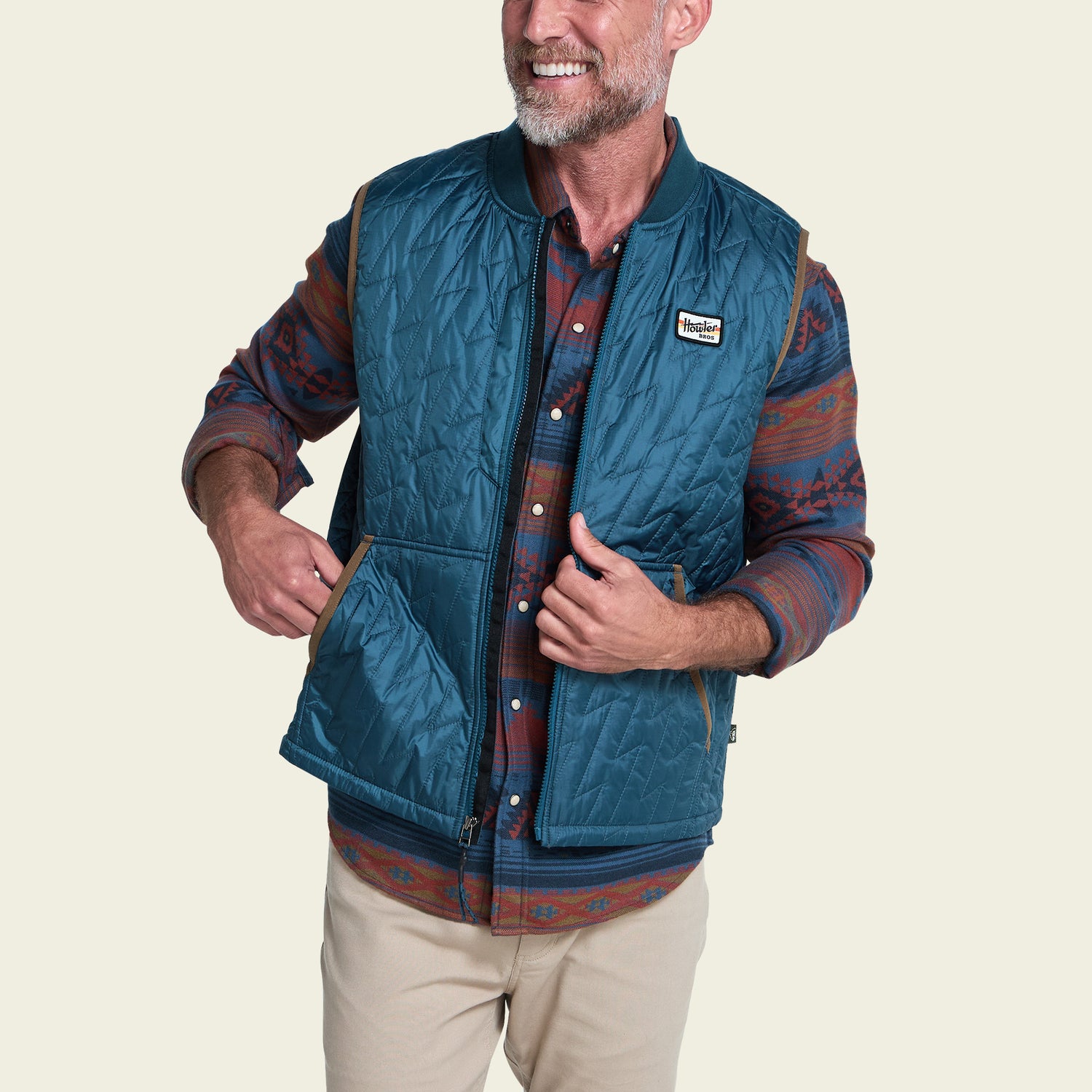 Voltage Quilted Vest - Stargazer - View 4