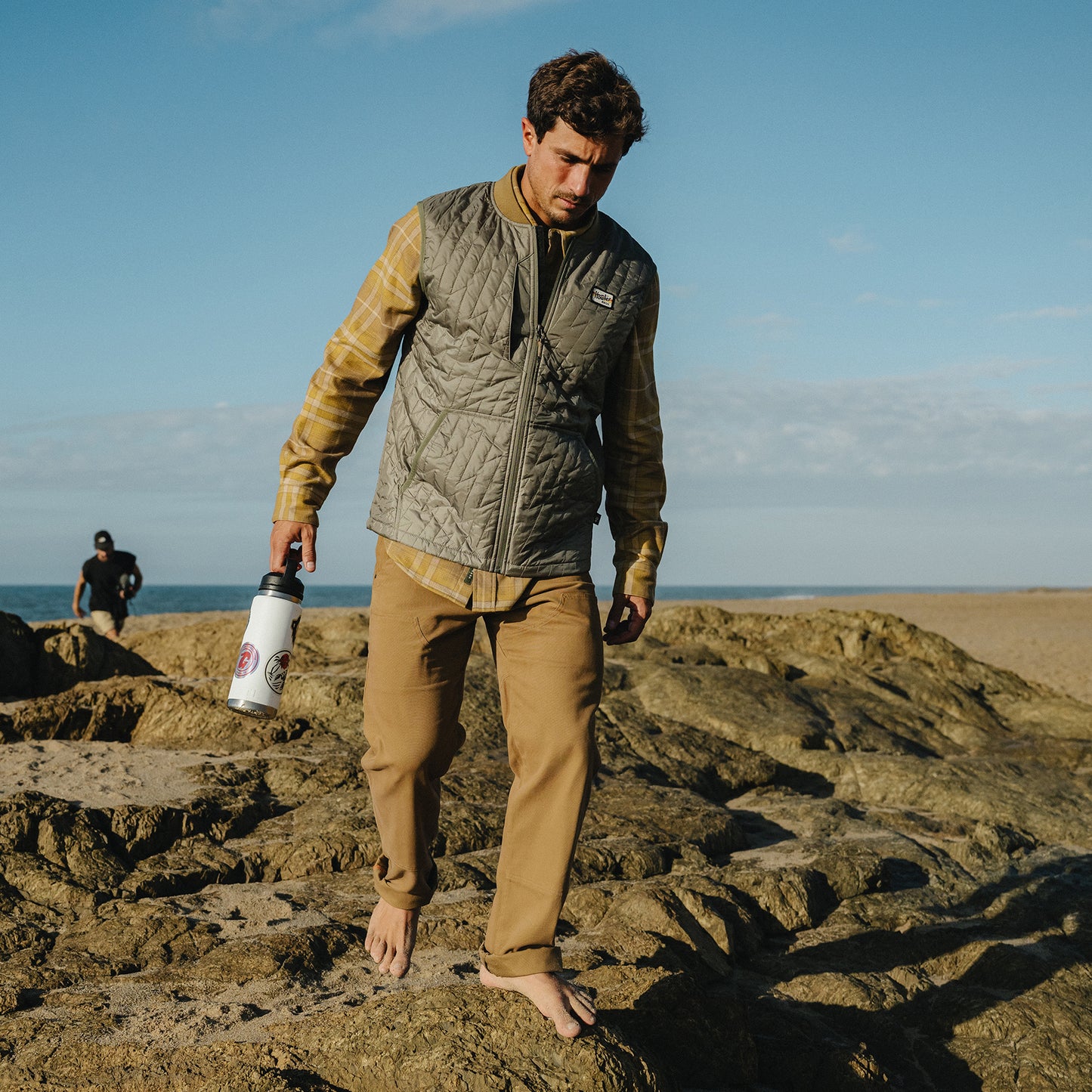 Voltage Quilted Vest - Vetiver - View 2