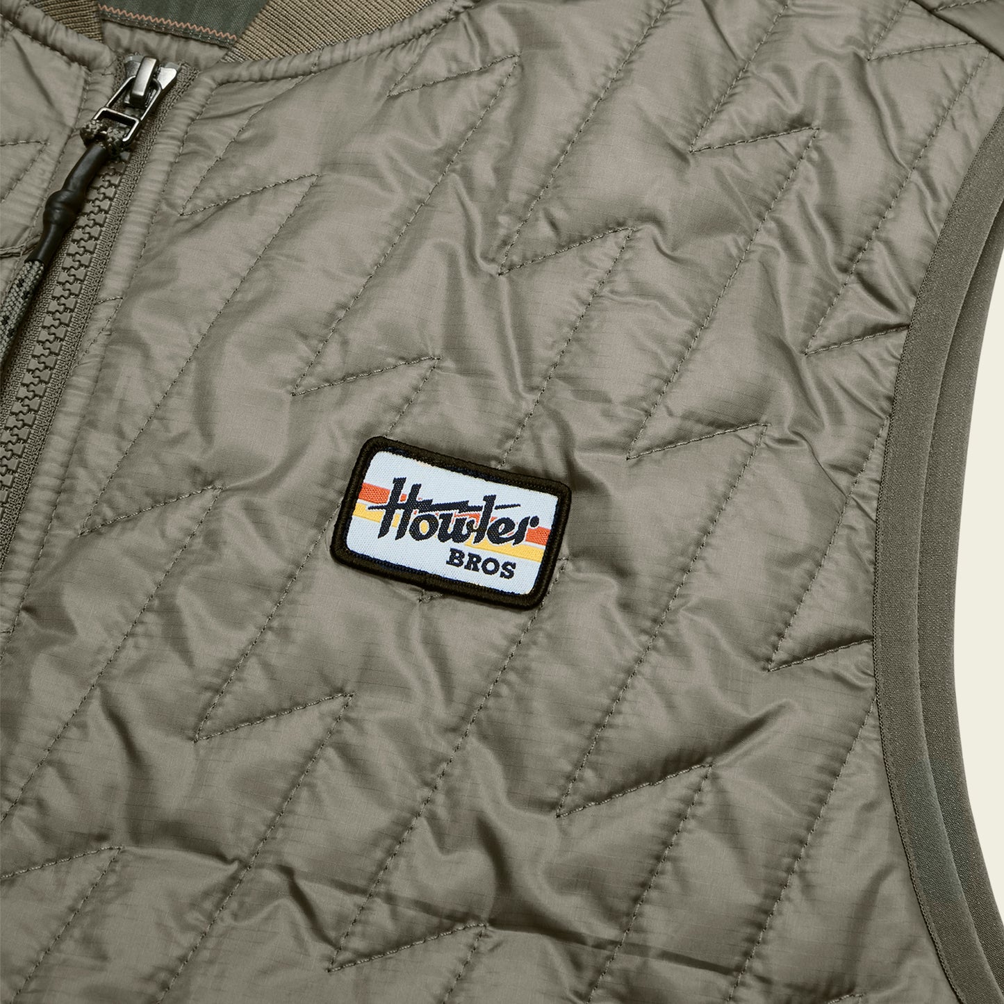 Voltage Quilted Vest - Vetiver - View 6