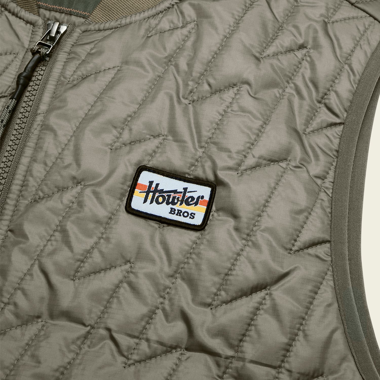 Voltage Quilted Vest - Vetiver - View 6