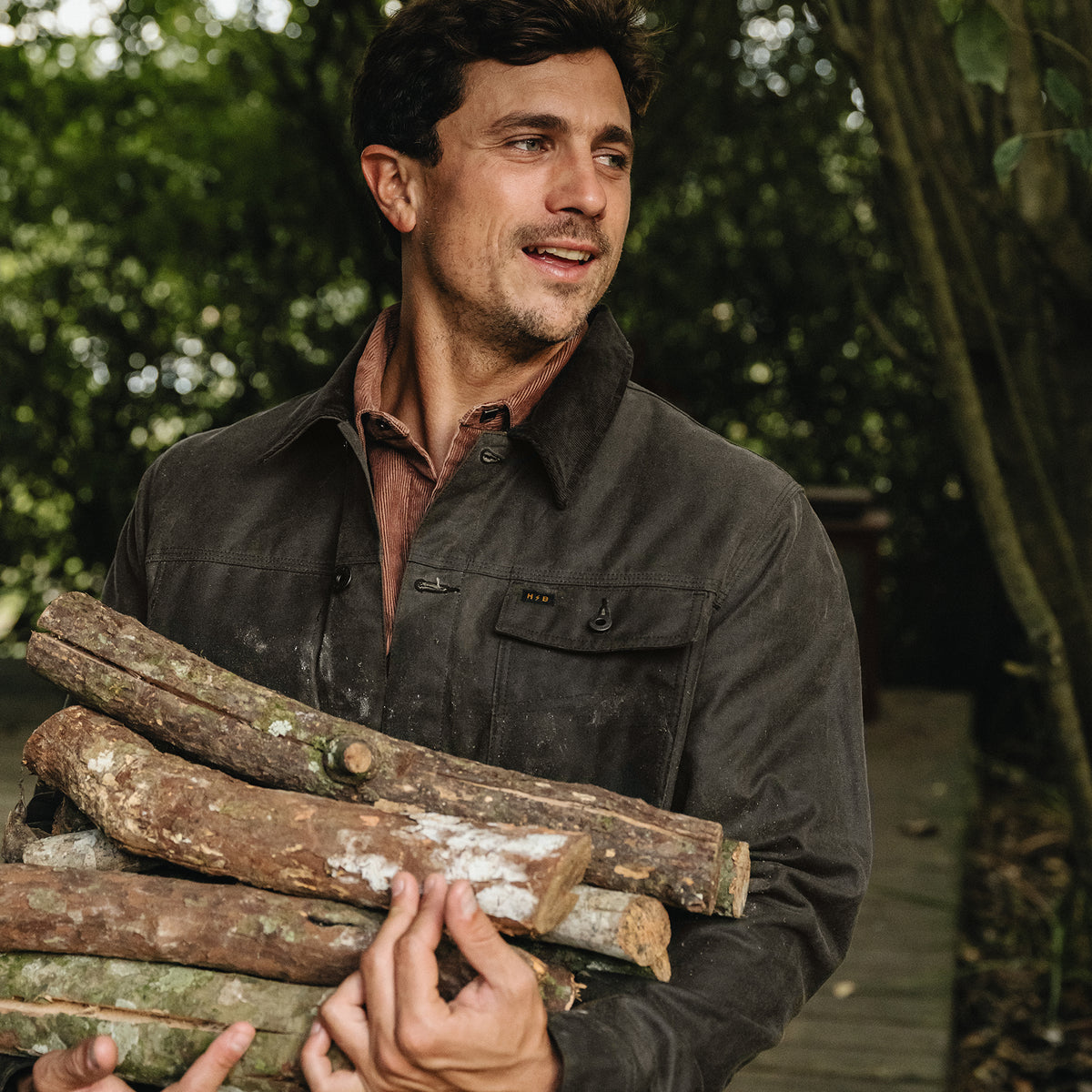 Waxed Depot Jacket - Bark - View 9