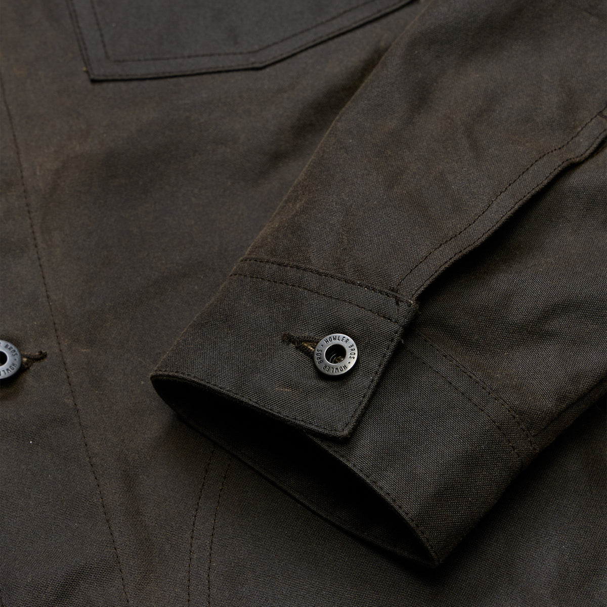 Waxed Depot Jacket - Bark - View 8