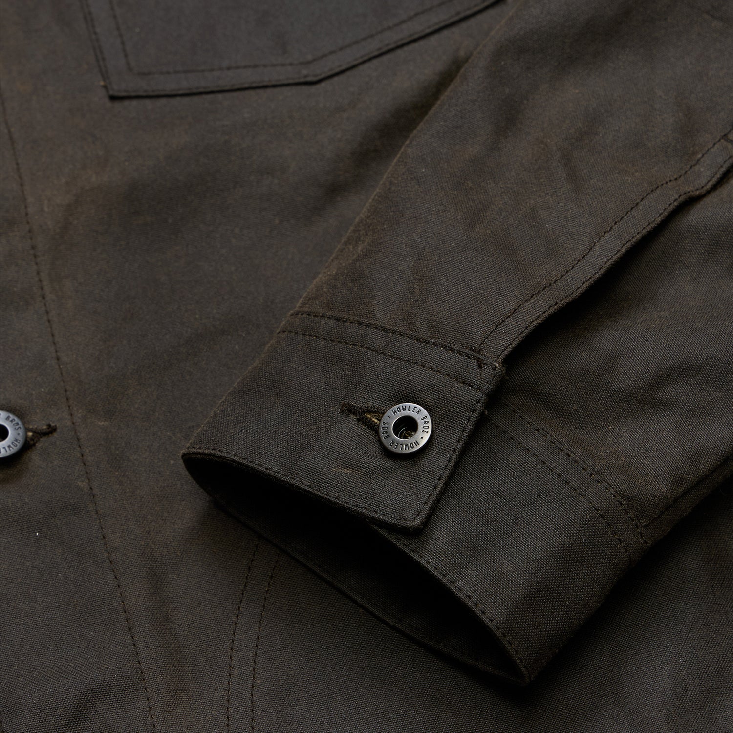Waxed Depot Jacket - Bark - View 8