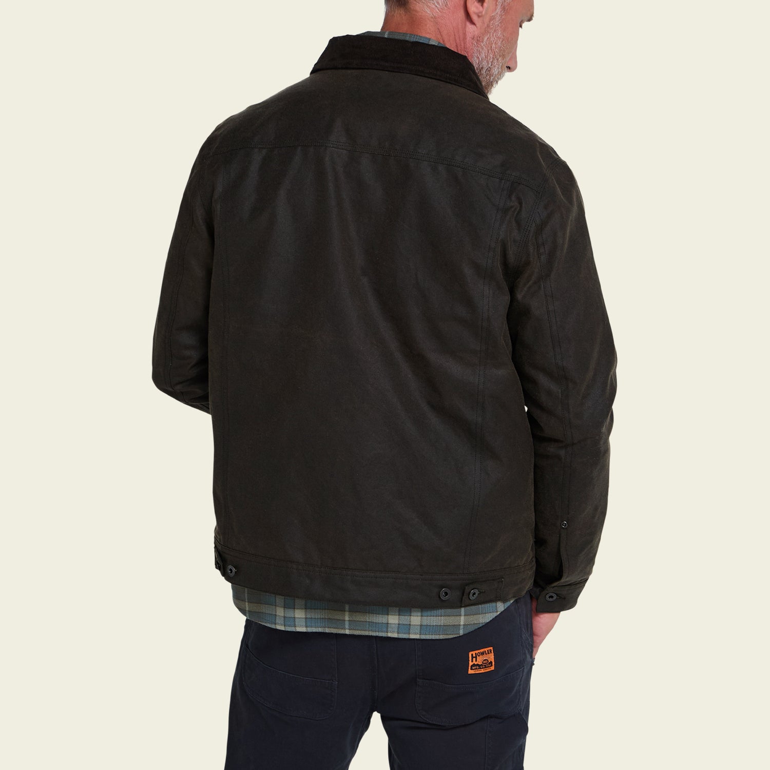 Waxed Depot Jacket - Bark - View 6