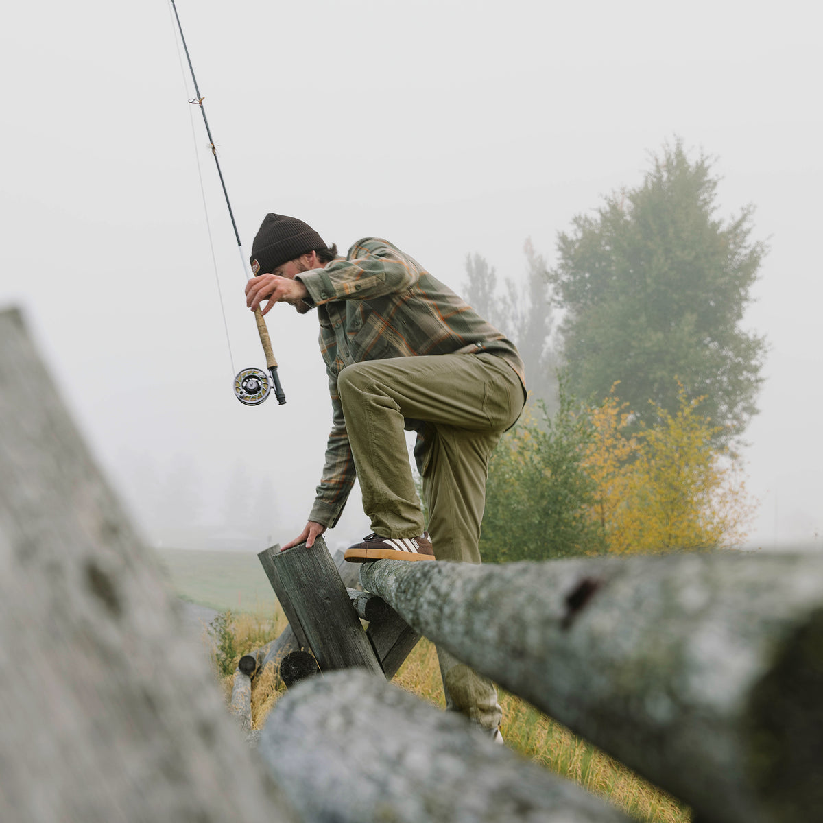 Frontside 5-Pocket Corduroy Pants - Dark Olive - View 3