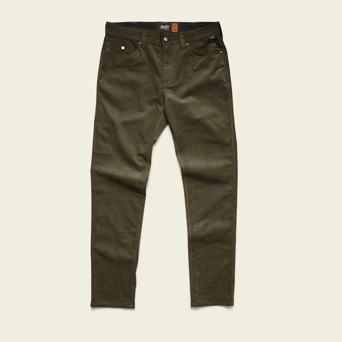 Frontside 5-Pocket Corduroy Pants - Dark Olive