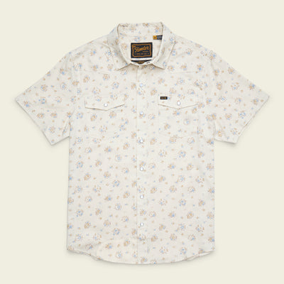H Bar B Snapshirt - Bouquets : Beige