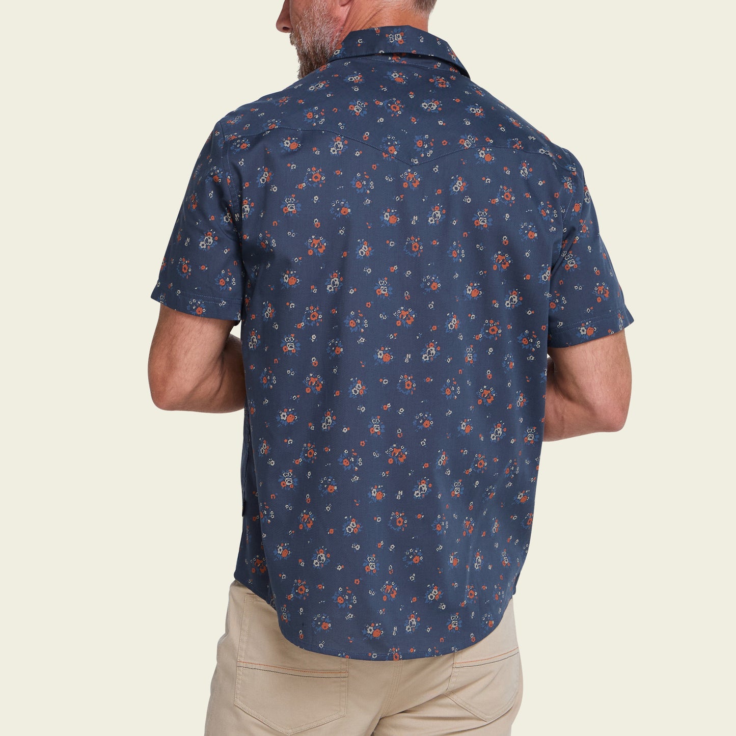 H Bar B Snapshirt - Bouquets : Midnight - View 5