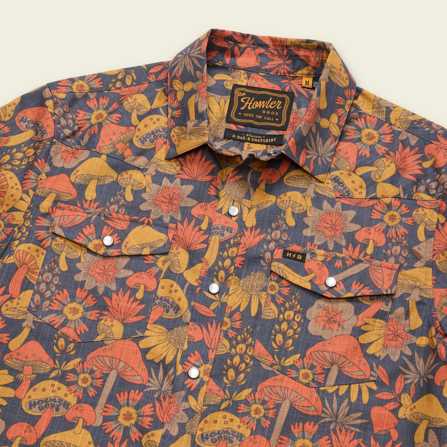 H Bar B Snapshirt - Fungi Forage : Nightfall - View 3
