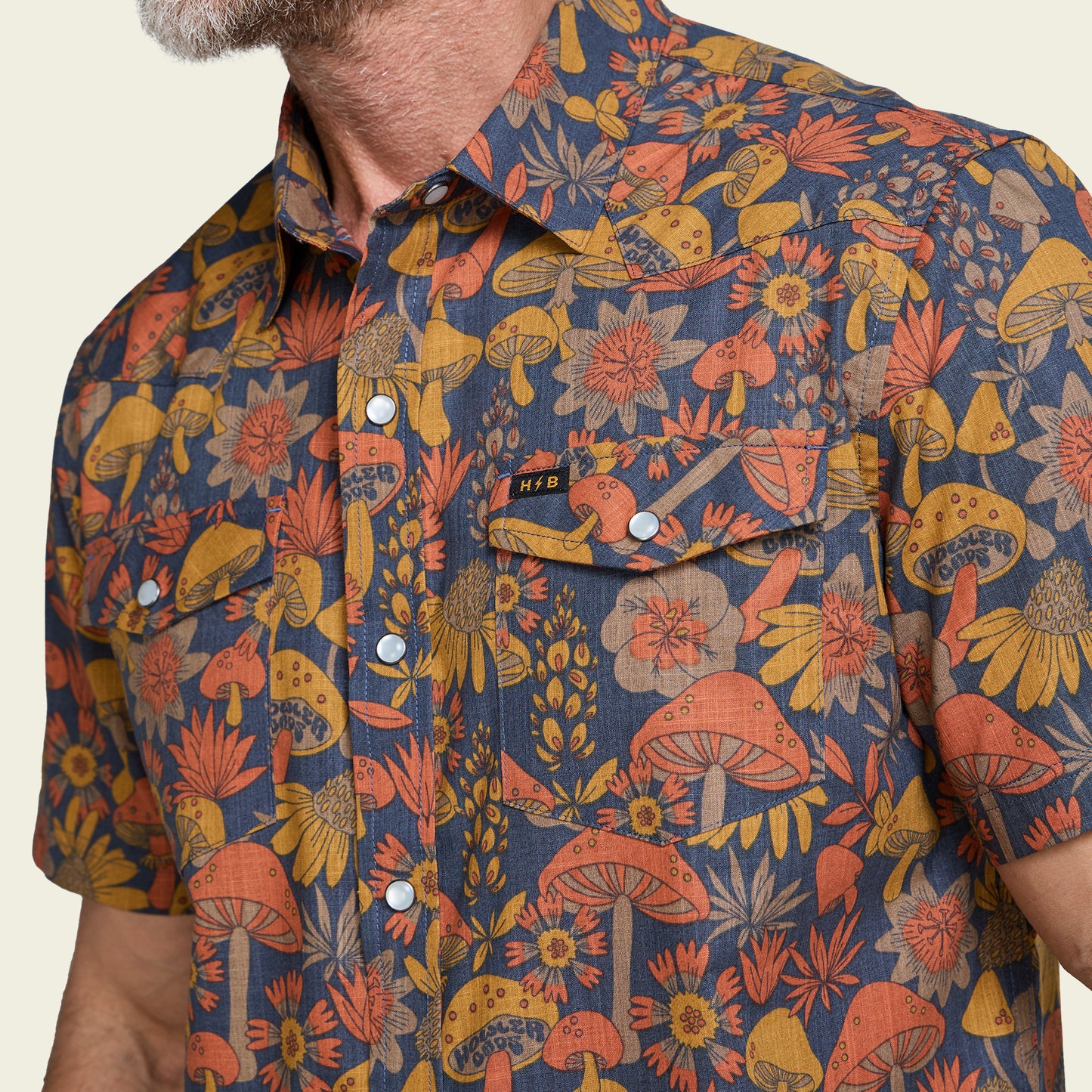 H Bar B Snapshirt - Fungi Forage : Nightfall - View 5