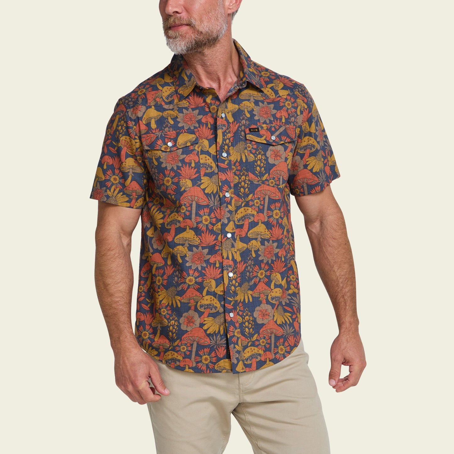 H Bar B Snapshirt - Fungi Forage : Nightfall - View 4