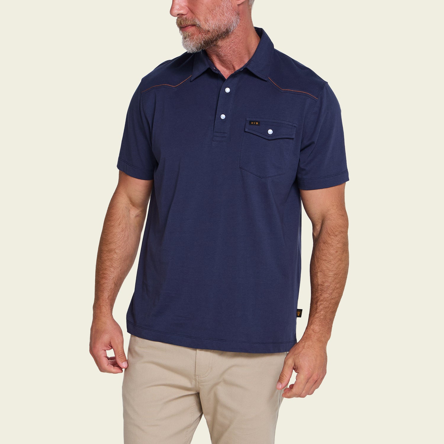 Ranchero Polo - Midnight - View 4