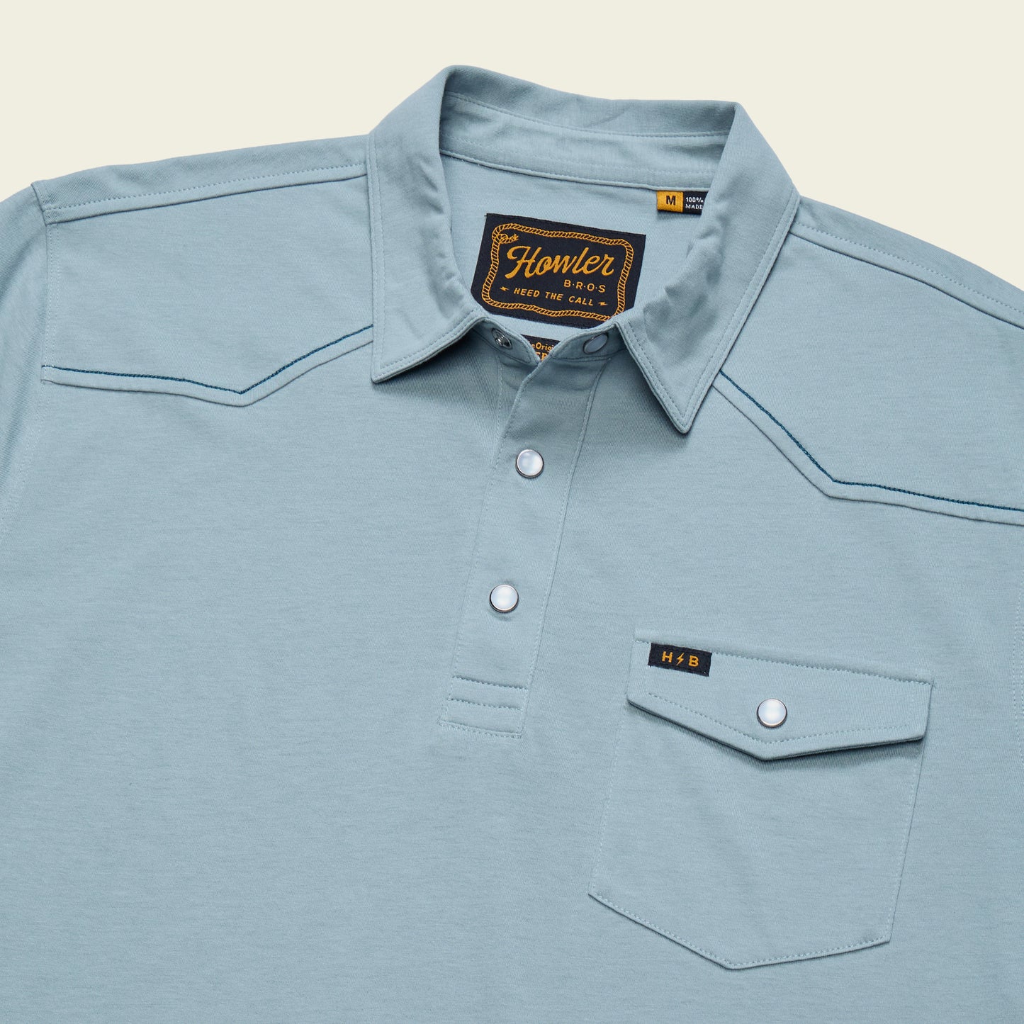 Ranchero Polo - Iron Blue - View 3