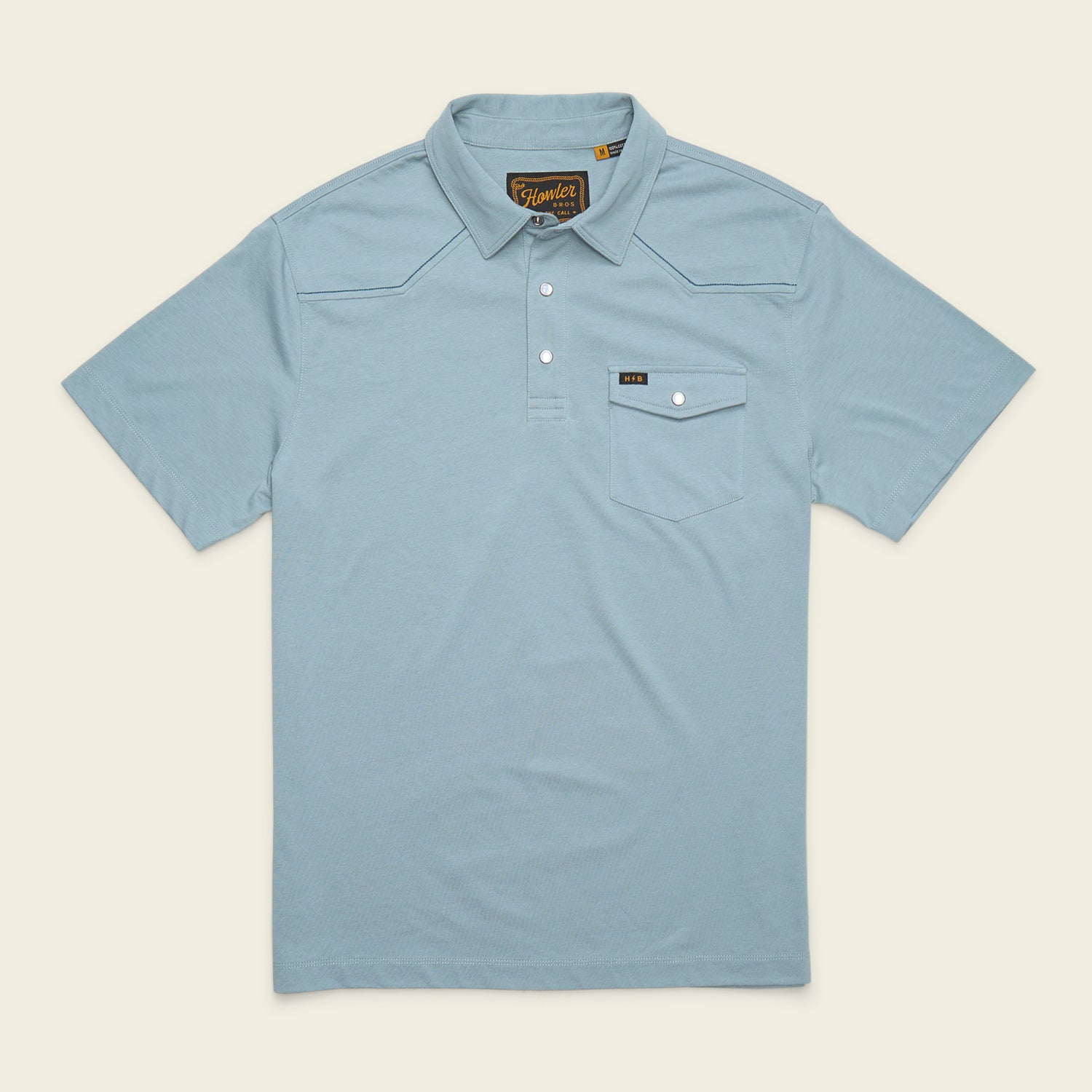 Ranchero Polo - Iron Blue - View 1