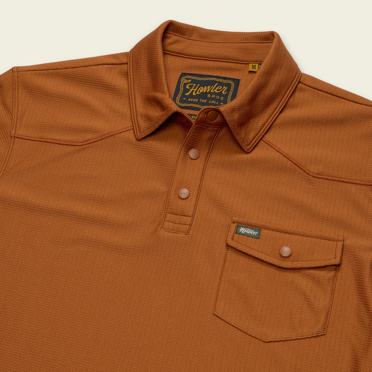 Ranchero Tech Polo - Mocha - View 3