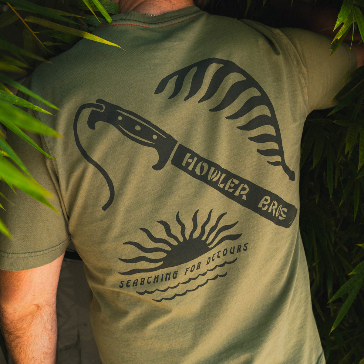HB Machete Cotton Pocket T-Shirt - Olive