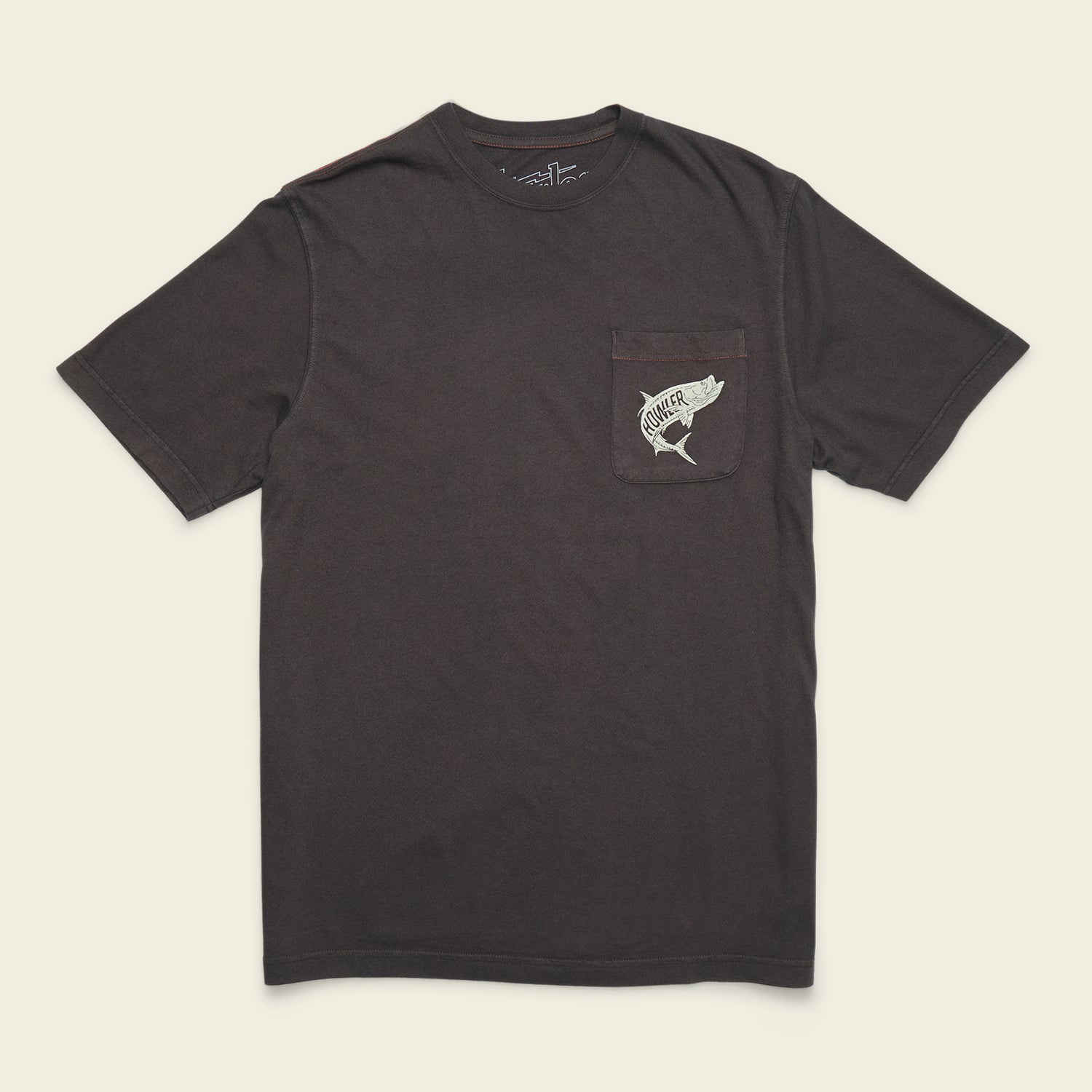 Dancin’ King Cotton Pocket T-Shirt - Antique Black - View 3