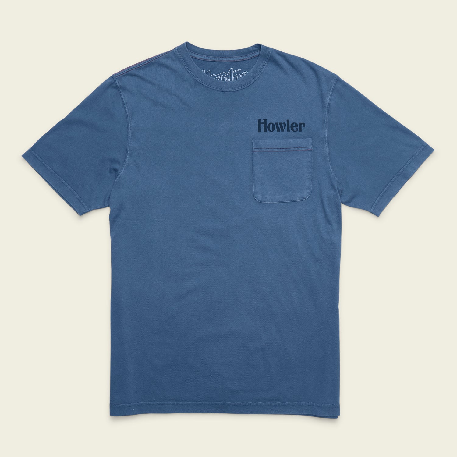 El Monito Surfs Cotton Pocket T-Shirt - Key Largo - View 3