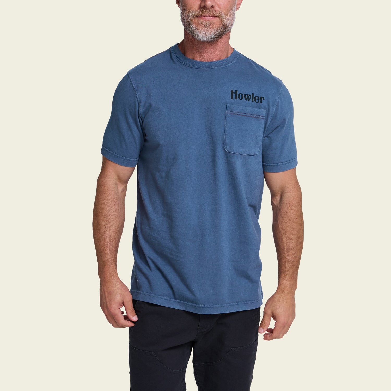El Monito Surfs Cotton Pocket T-Shirt - Key Largo - View 4