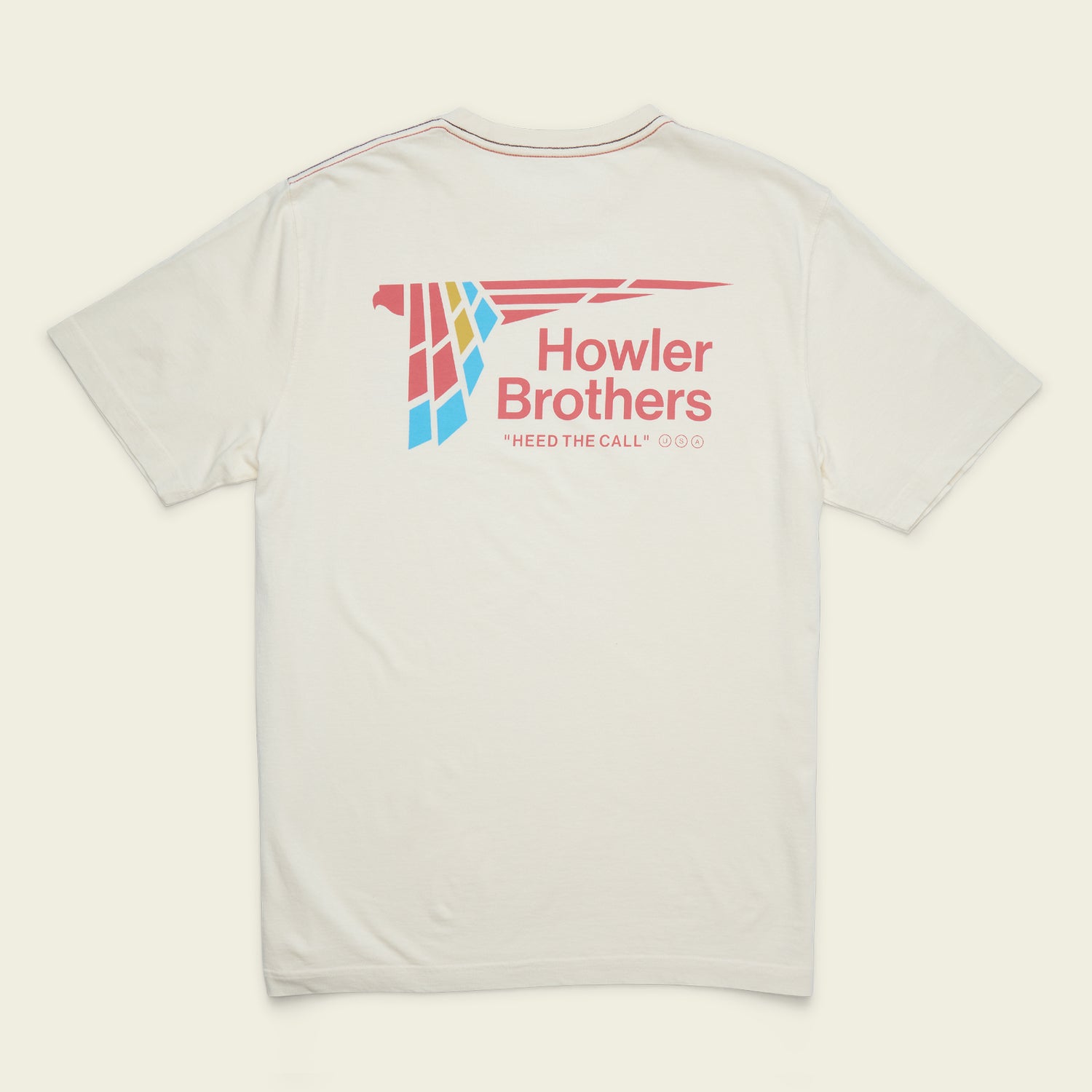 Parrot Patrol Cotton T-Shirt - Natural - View 1