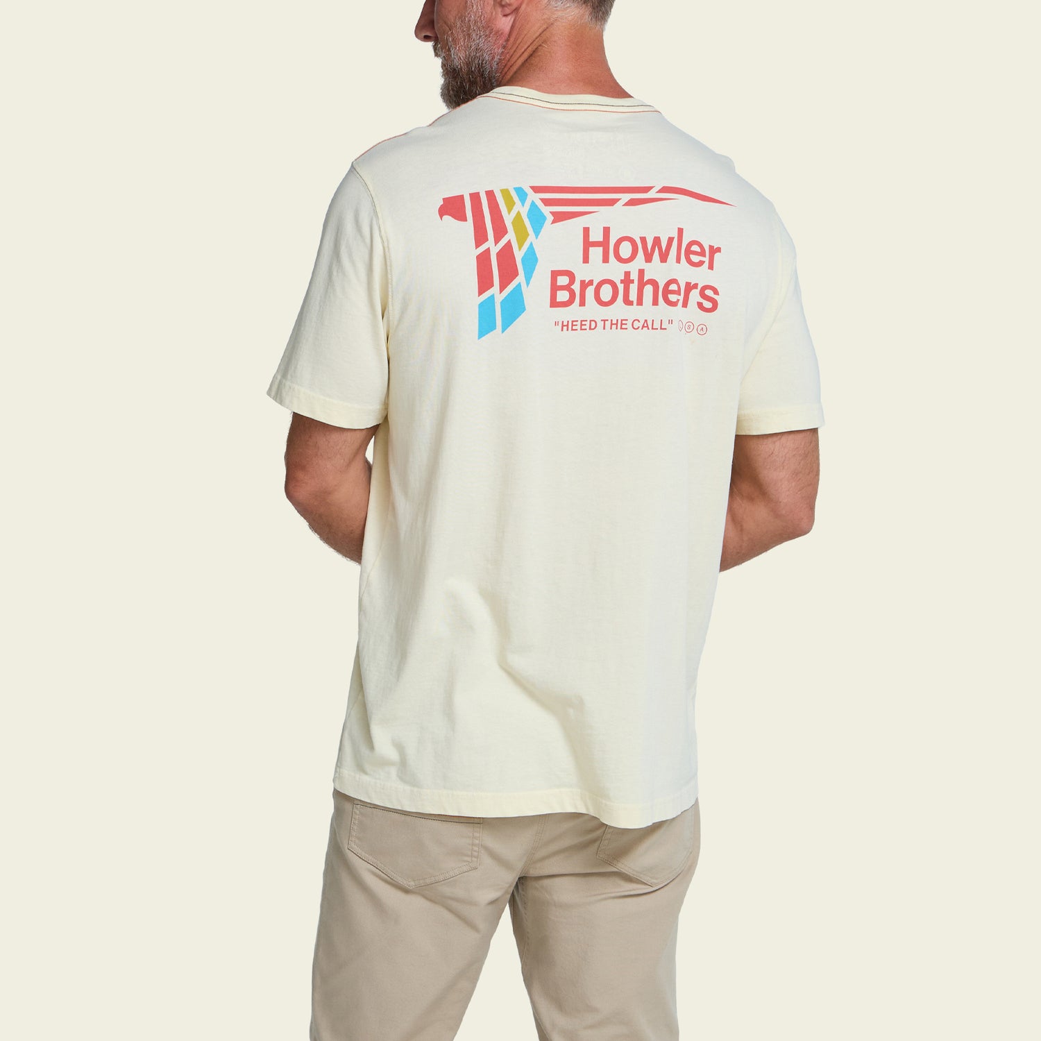 Parrot Patrol Cotton T-Shirt - Natural - View 5