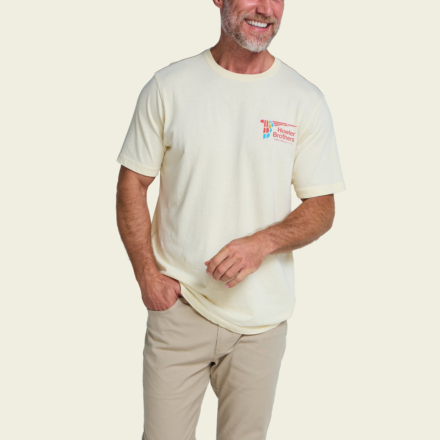 Parrot Patrol Cotton T-Shirt - Natural - View 4