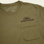 HB Machete Cotton Pocket T-Shirt - Olive