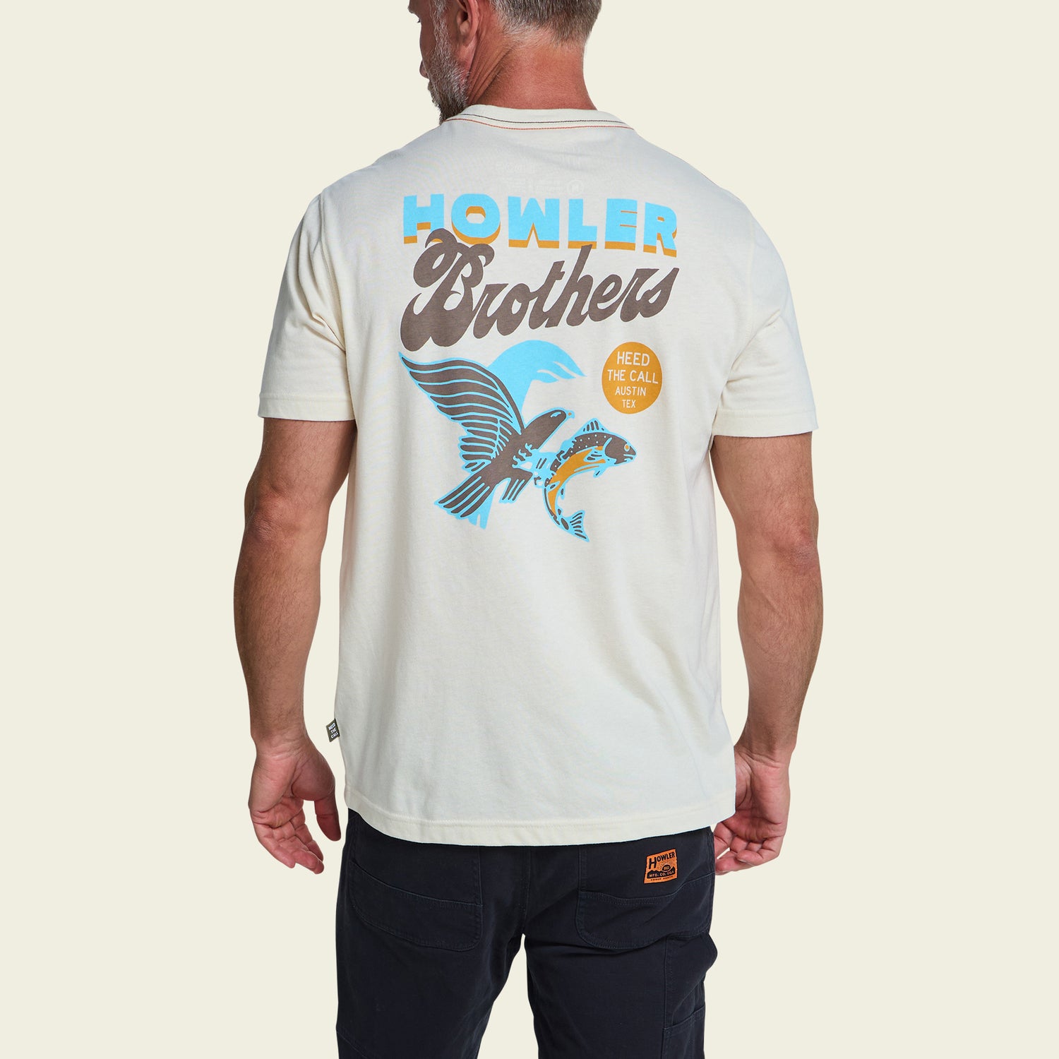 Osprey Prey Pocket T-Shirt - Natural - View 5