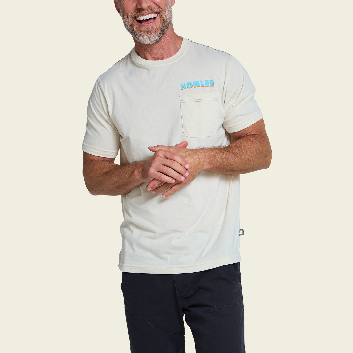 Osprey Prey Pocket T-Shirt - Natural - View 4