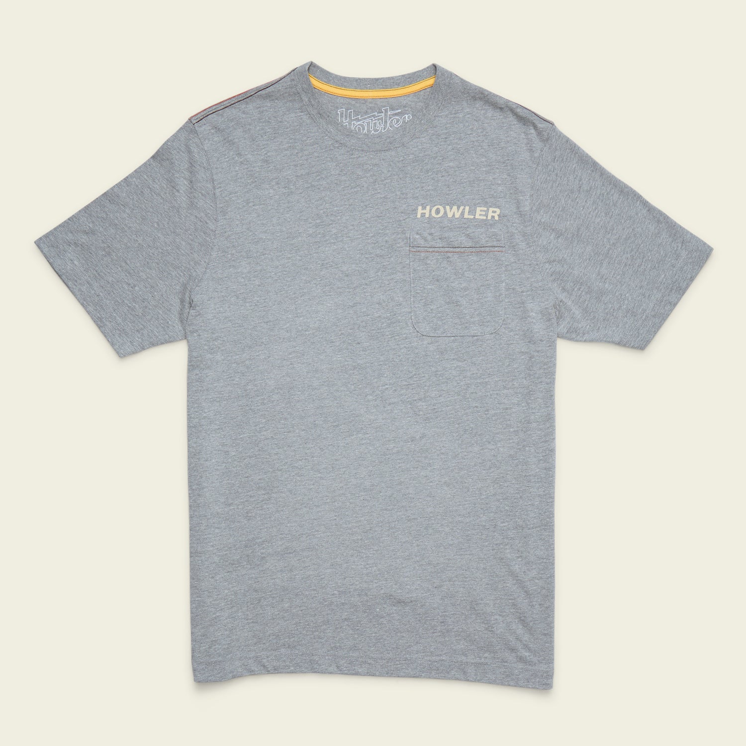 Posse’s Return Pocket T-Shirt - Grey Heather - View 3