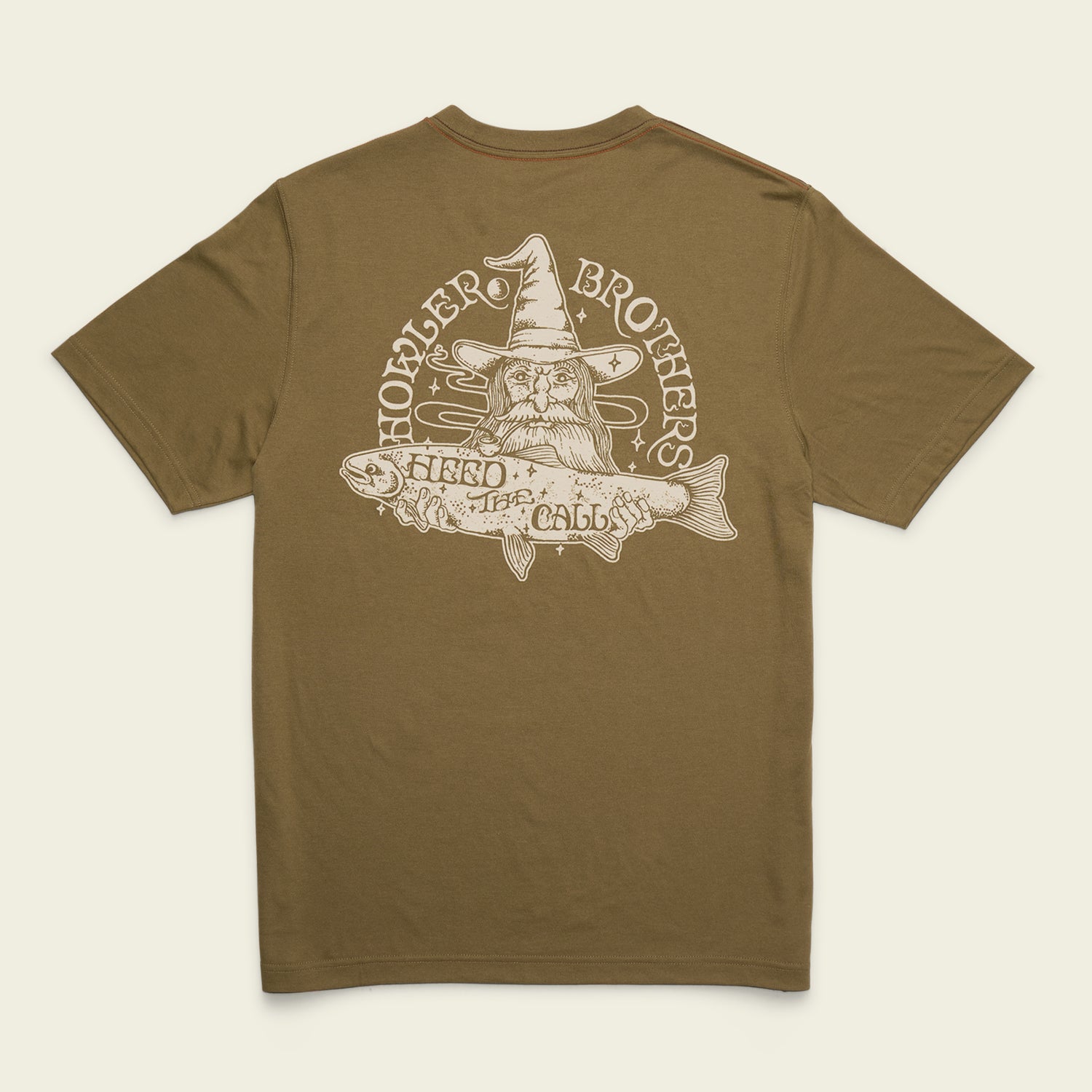 River Wizard T-Shirt - Ivy Green - View 1