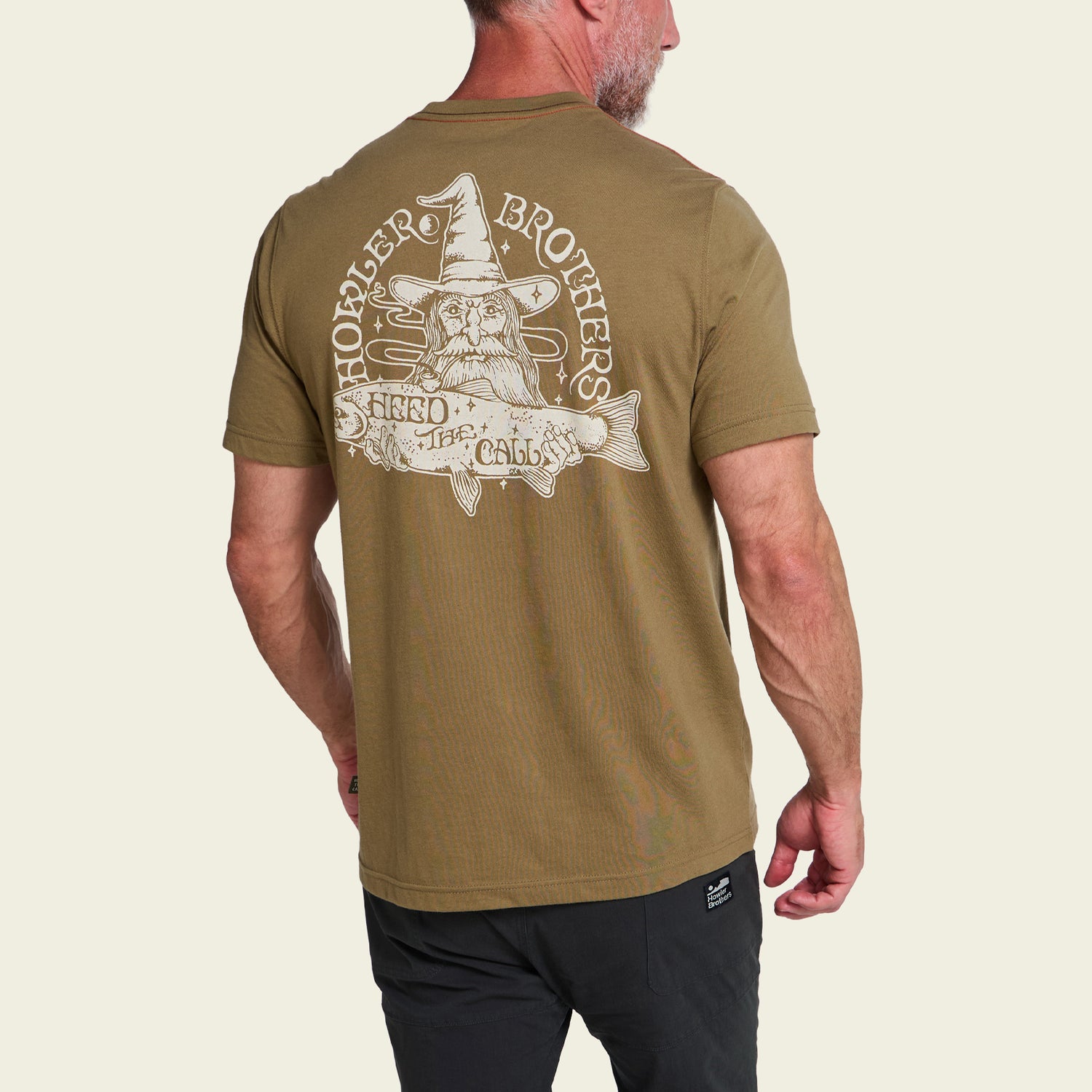 River Wizard T-Shirt - Ivy Green - View 5