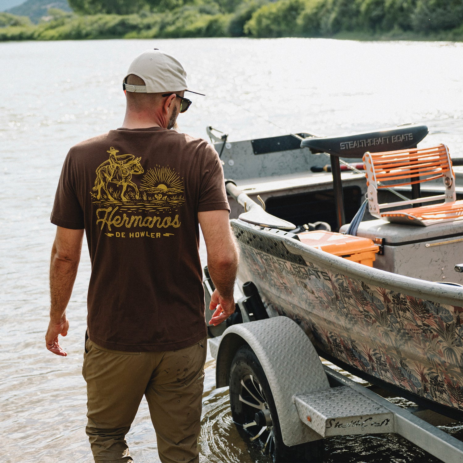 Sunset Rider T-Shirt - Mahogany - View 2