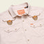 Texas Longhorns Crosscut Deluxe Shortsleeve Snapshirt - Bevos : Riverbed Oxford