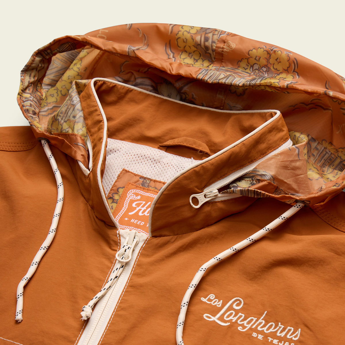 Texas Longhorns Del Mar Session Shell - Forty Acres : Burnt Orange / White - View 6