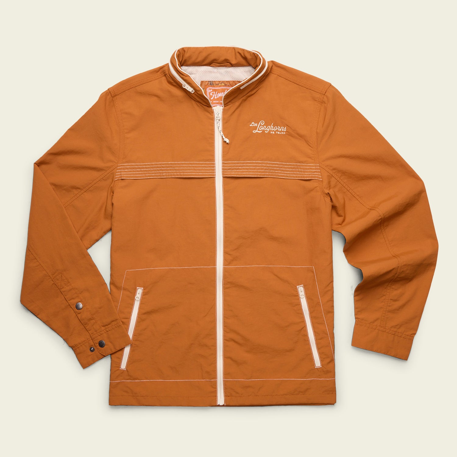Texas Longhorns Del Mar Session Shell - Forty Acres : Burnt Orange / White