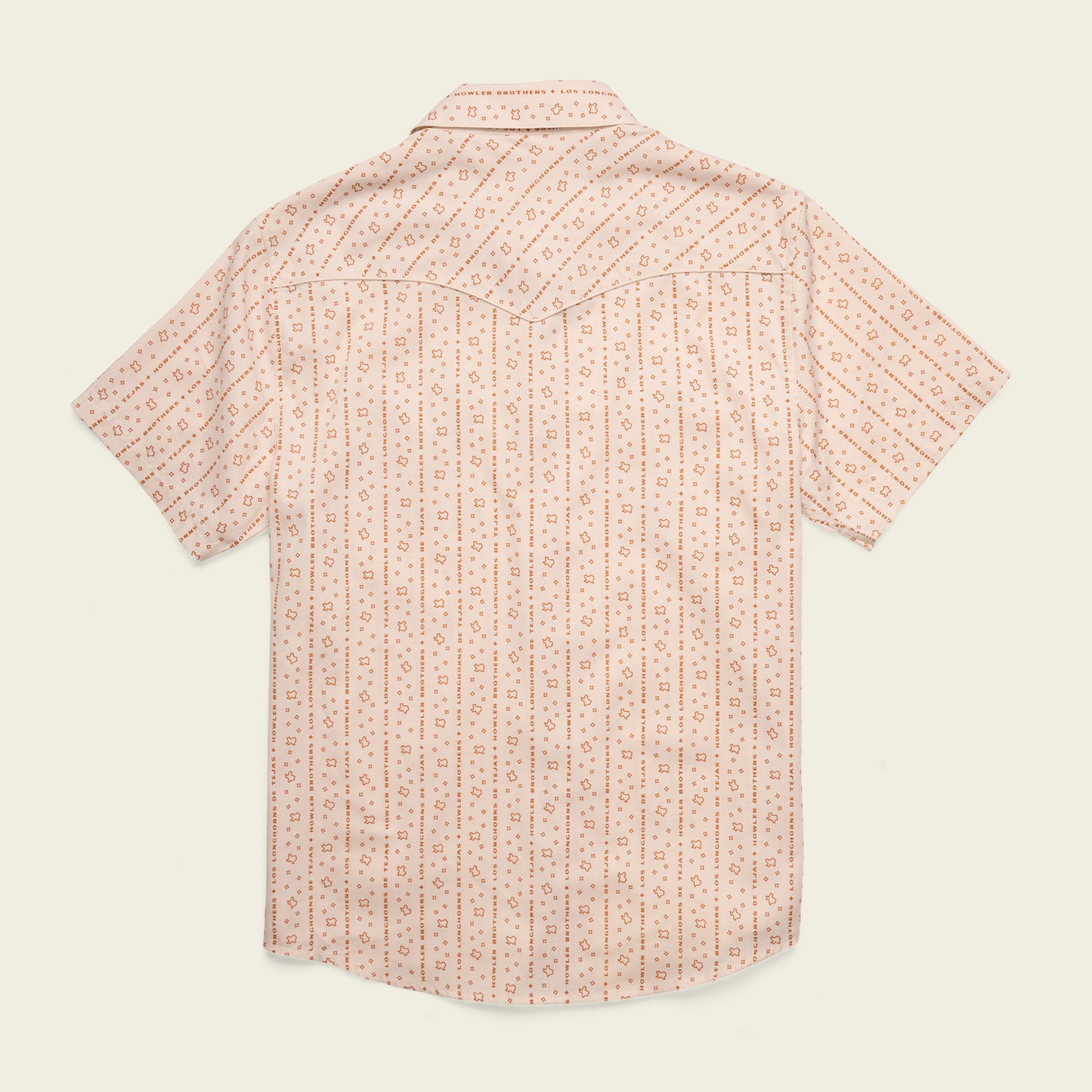 Texas Longhorns H Bar B Snapshirt - Los Longhorns Stripe : Riverbed Oxford - View 9