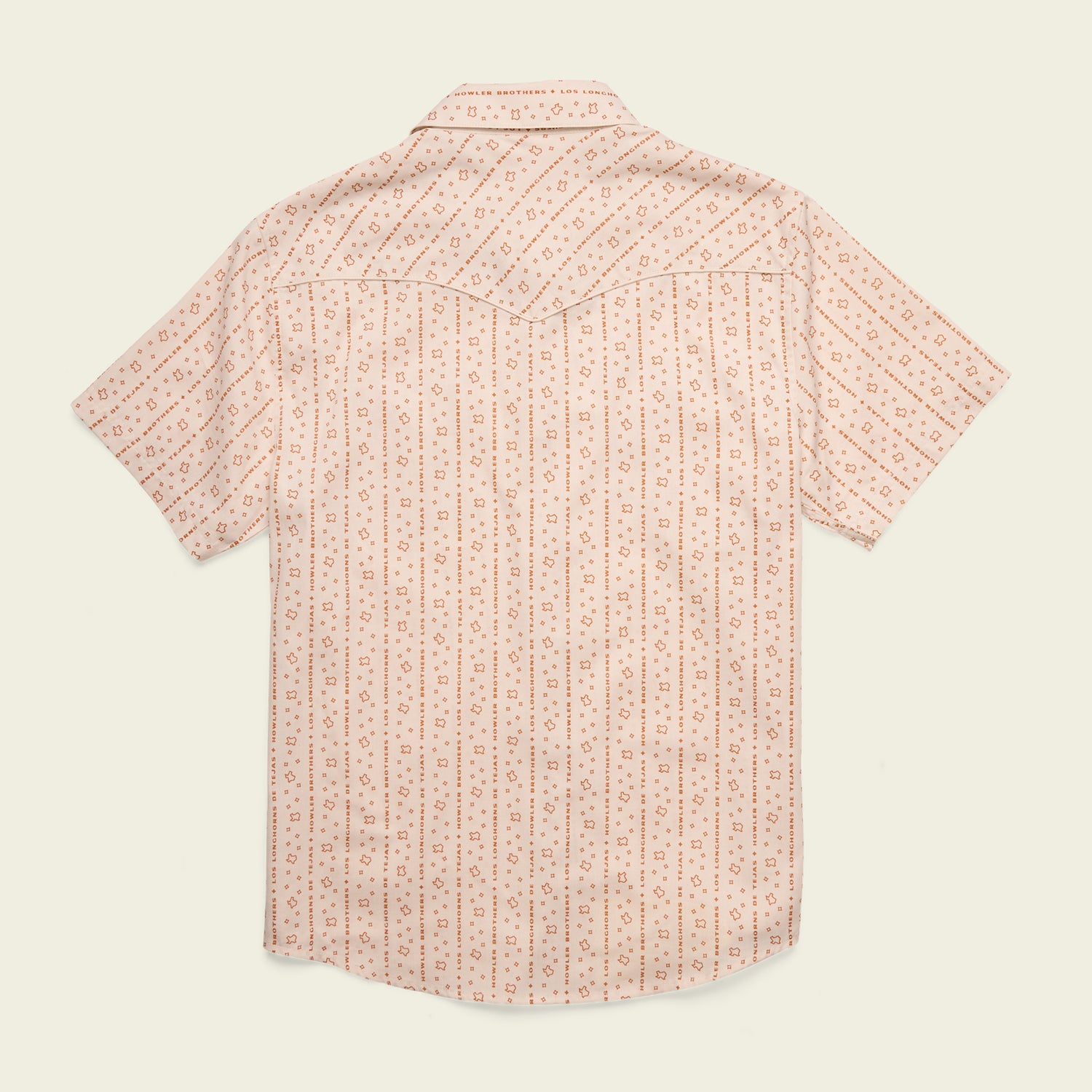 Texas Longhorns H Bar B Snapshirt - Los Longhorns Stripe : Riverbed Oxford - View 9