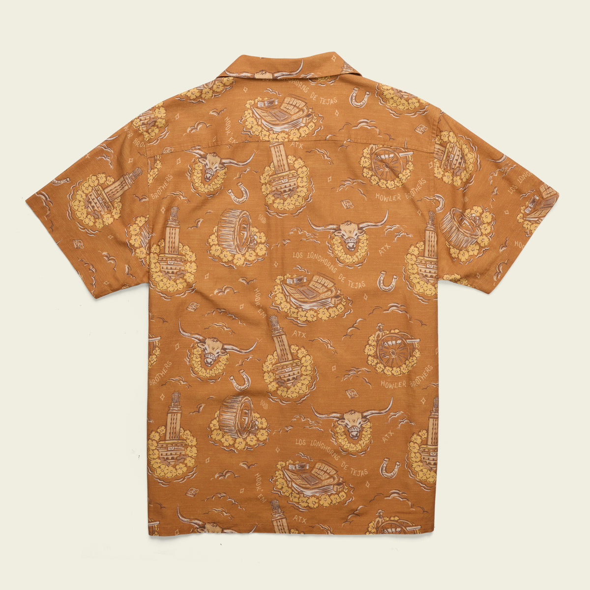 Texas Longhorns Monoloha Shirt - Forty Acres : Burnt Orange - View 8