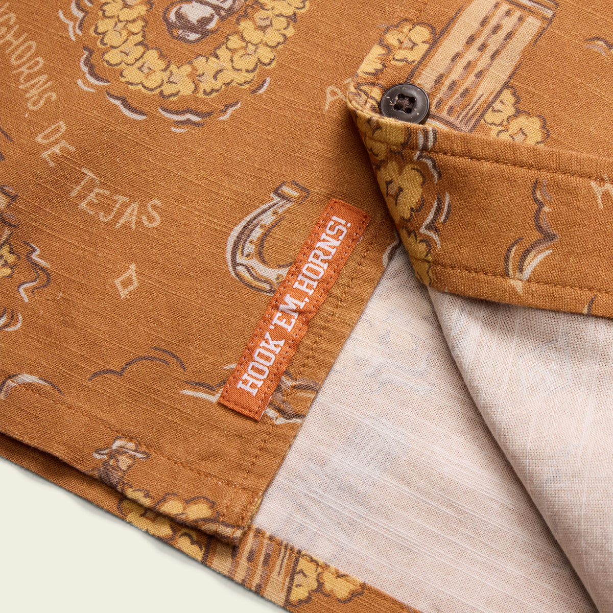 Texas Longhorns Monoloha Shirt - Forty Acres : Burnt Orange - View 4