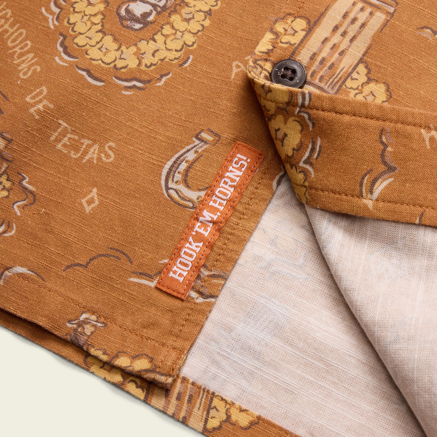Texas Longhorns Monoloha Shirt - Forty Acres : Burnt Orange - View 4