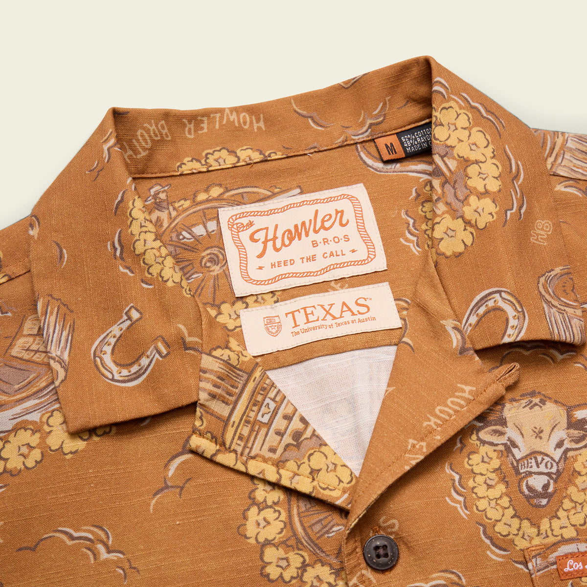 Texas Longhorns Monoloha Shirt - Forty Acres : Burnt Orange - View 6