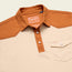 Texas Longhorns Ranchero Polo - Burnt Orange / White