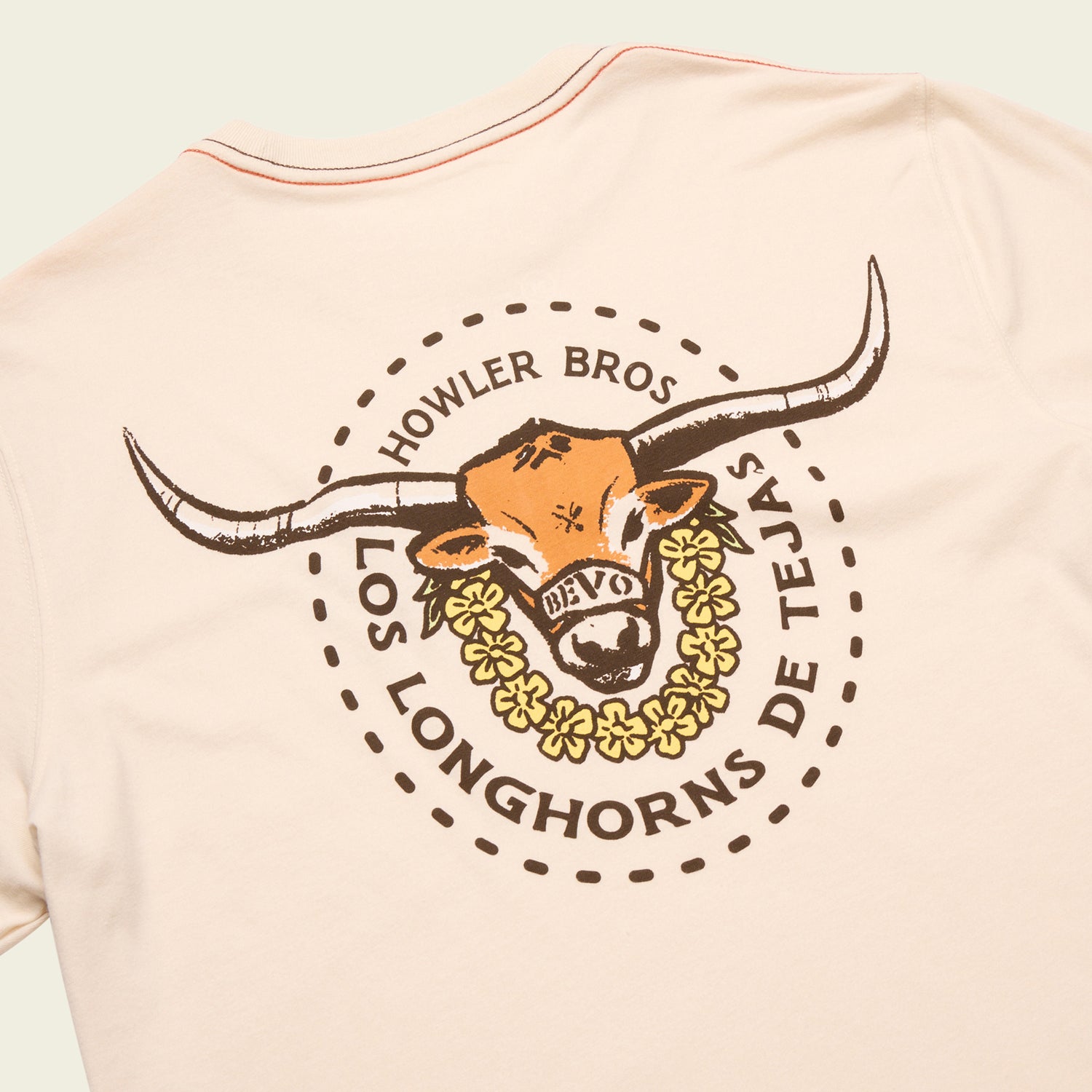 Texas Longhorns T-Shirt - Natural - View 3